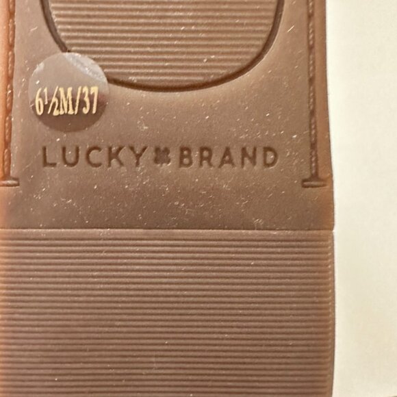 Lucky Brand Beige/Off White Sandals - Picture 3 of 4